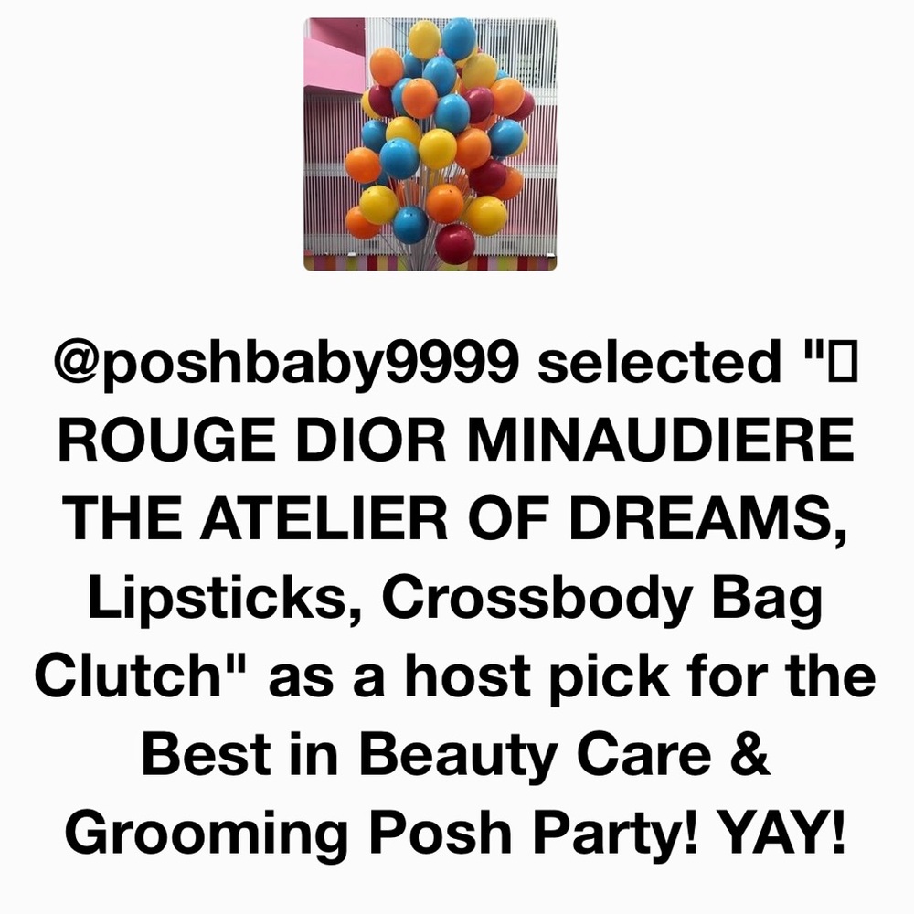 🆕 3X HOST PICK💕 ROUGE DIOR MINAUDIERE THE ATELIER OF DREAMS, LIPSTICK CLUTCH - Picture 9 of 9